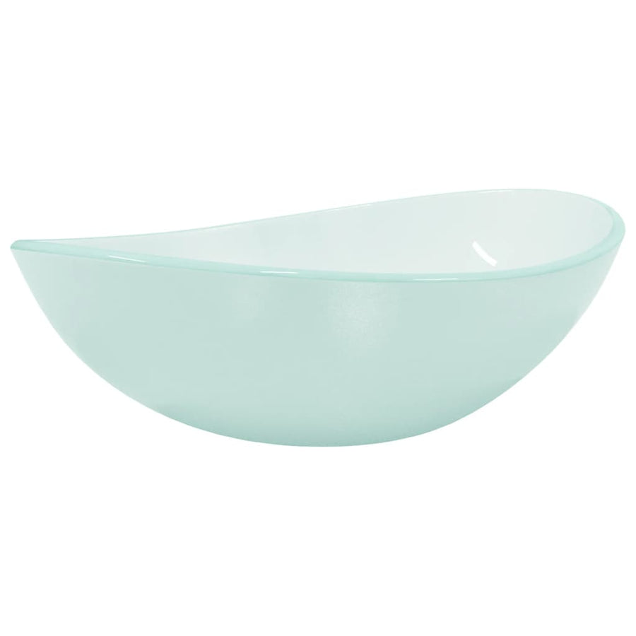 Wasbak 54,5x35x15,5 cm gehard glas mat Mat