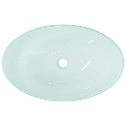 Wasbak 54,5x35x15,5 cm gehard glas mat Mat