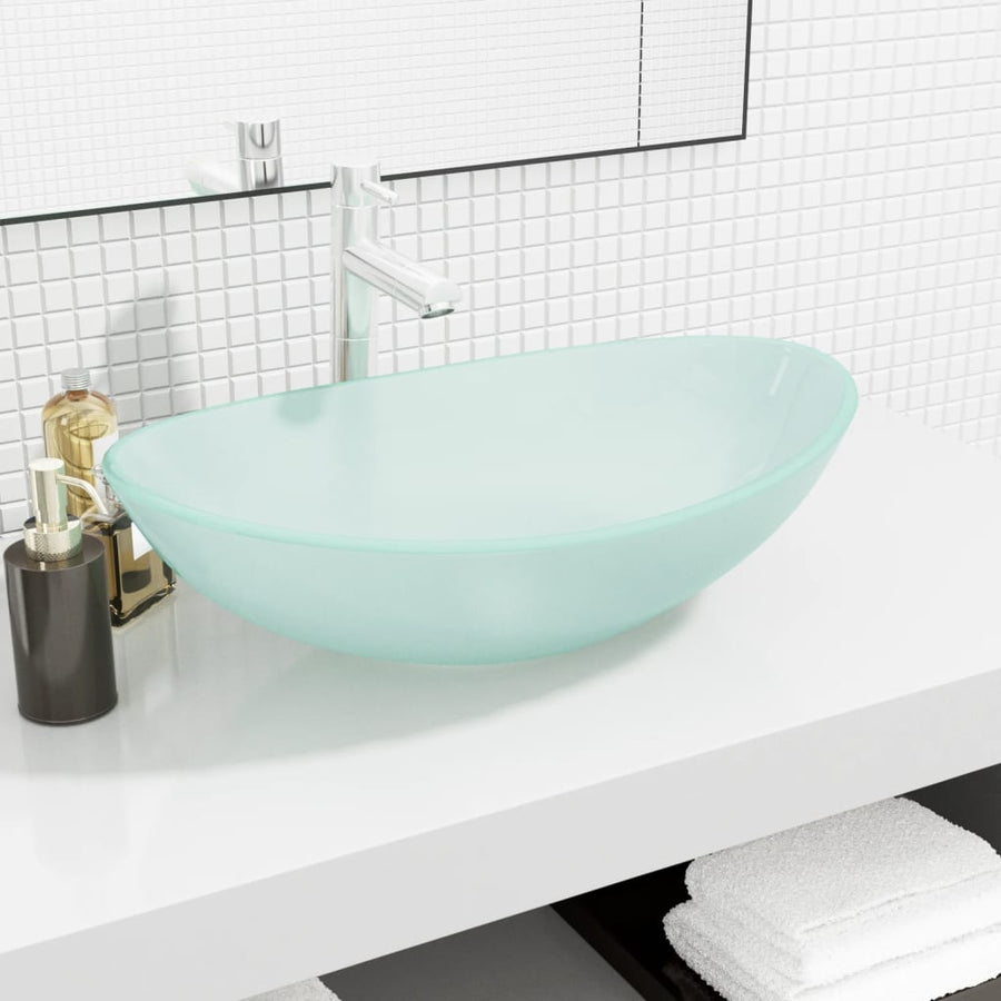 Wasbak 54,5X35X15,5 Cm Gehard Glas Transparant