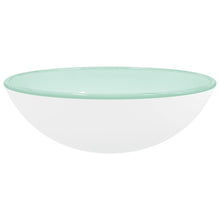Wasbak 42X14 Cm Gehard Glas Wit