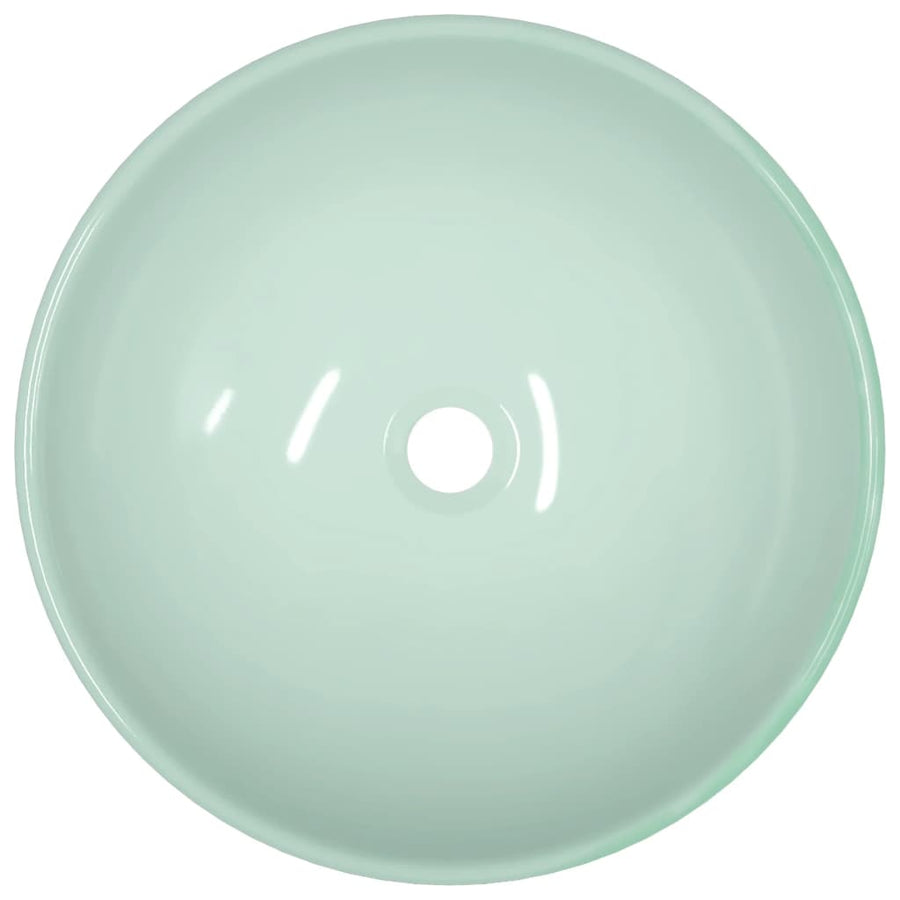 Wasbak 42X14 Cm Gehard Glas Wit