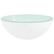 Wasbak 30X12 Cm Gehard Glas Wit