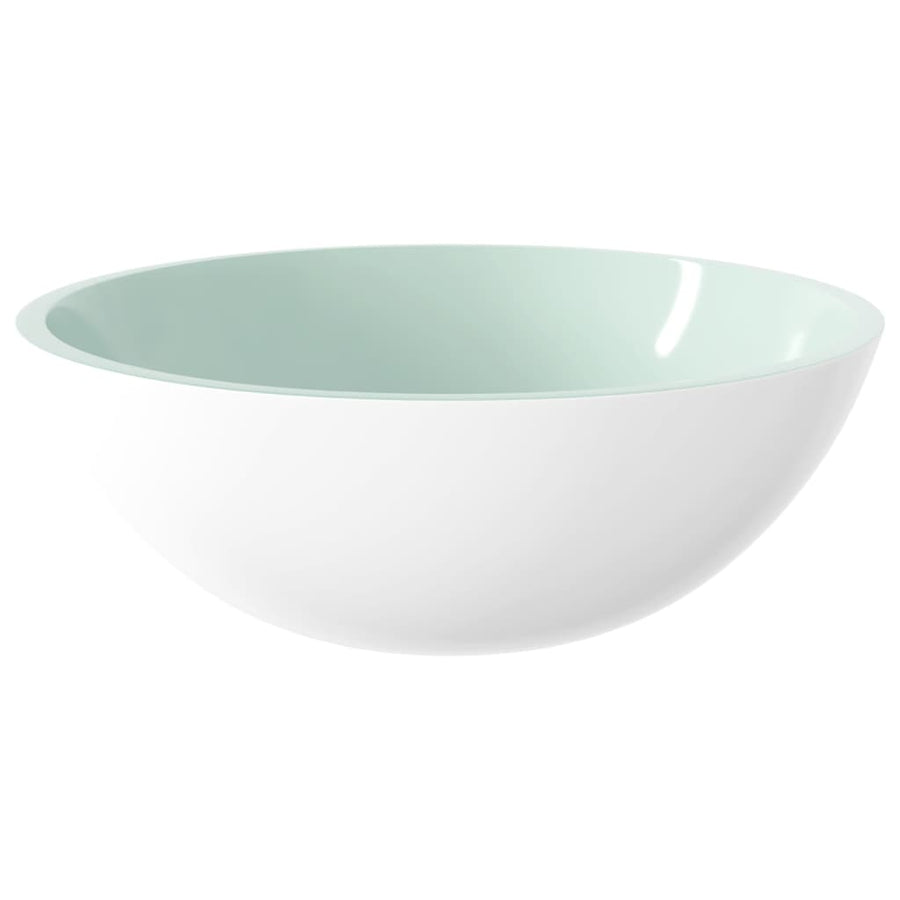 Wasbak 50X37X14 Cm Glas Wit