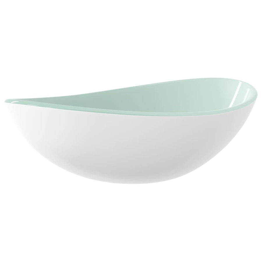 Wasbak 54,5X35X15,5 Cm Gehard Glas Wit