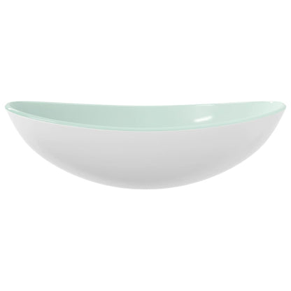 Wasbak 54,5X35X15,5 Cm Gehard Glas Wit