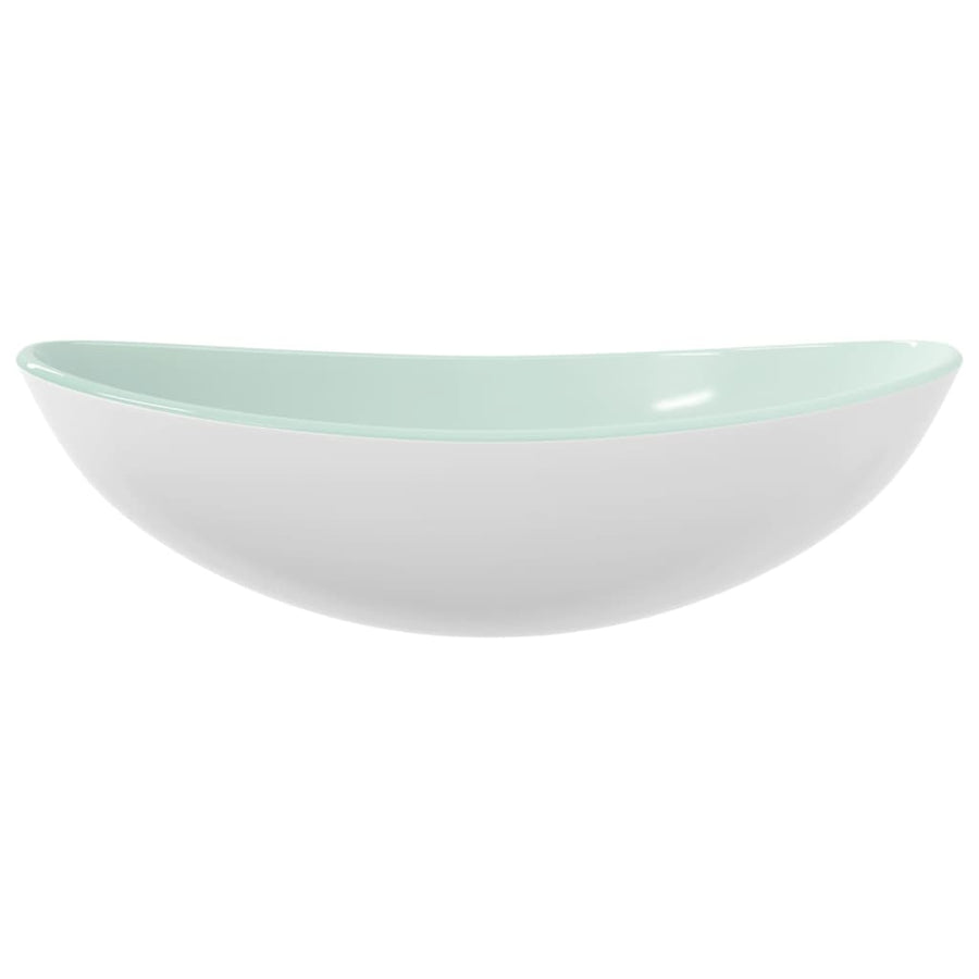 Wasbak 54,5X35X15,5 Cm Gehard Glas Wit