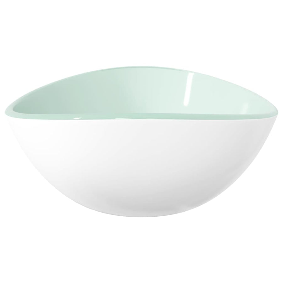 Wasbak 54,5X35X15,5 Cm Gehard Glas Wit