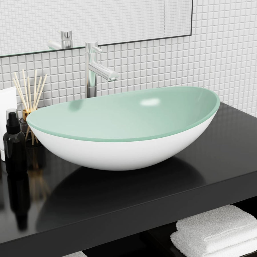 Wasbak 54,5X35X15,5 Cm Gehard Glas Transparant