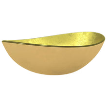 Wasbak 54,5X35X15,5 Cm Gehard Glas Goudkleurig