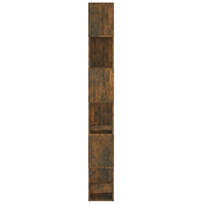 Boekenkast/Kamerscherm 60X24X86 Cm Kleurig Gerookt eiken