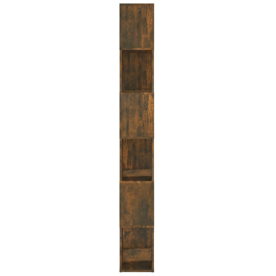 Boekenkast/Kamerscherm 60X24X86 Cm Kleurig Gerookt eiken