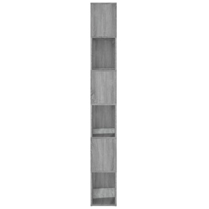 Boekenkast/Kamerscherm 60X24X86 Cm Eiken Grijs sonoma