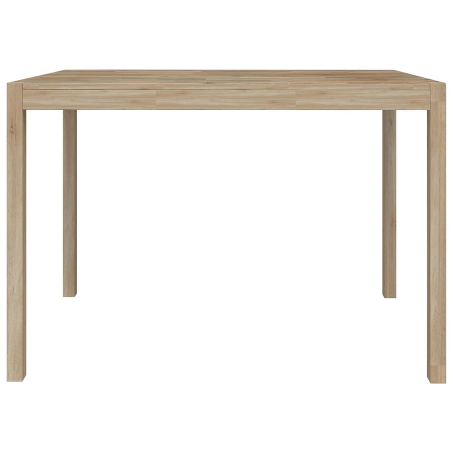 Eettafel 110x70x75 cm massief acaciahout