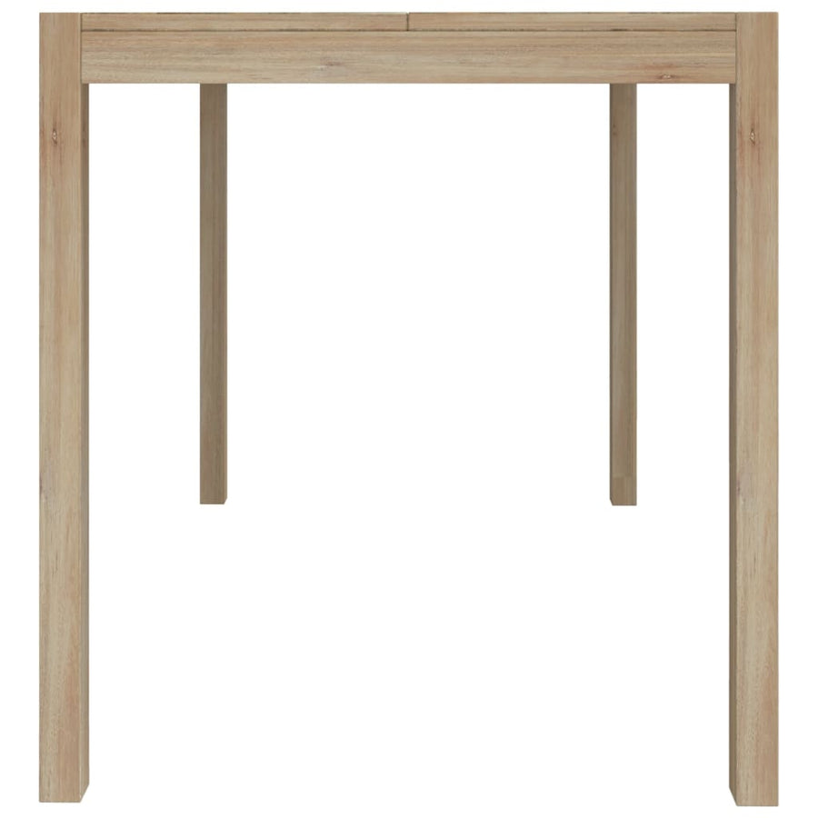 Eettafel 110x70x75 cm massief acaciahout