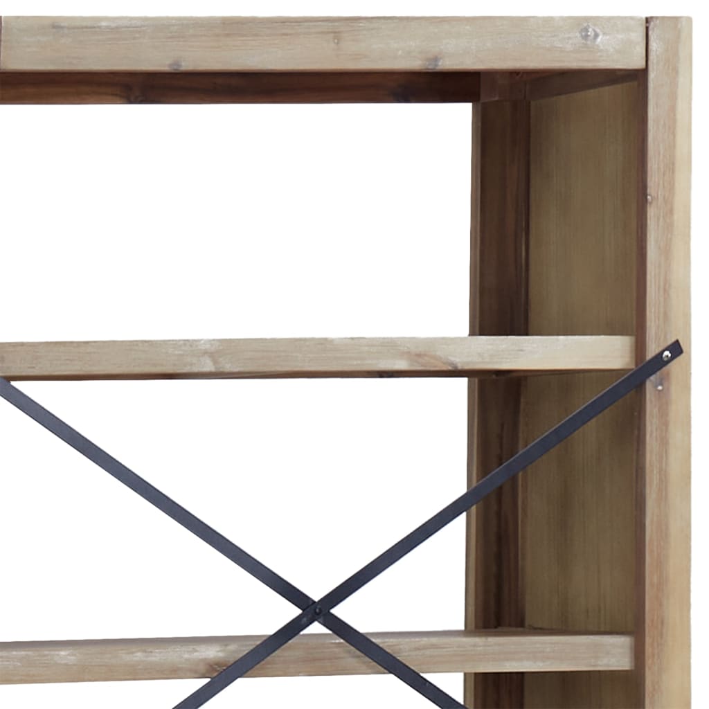 Boekenkast Met 4 Schappen 80X30X Massief Acaciahout 110 cm