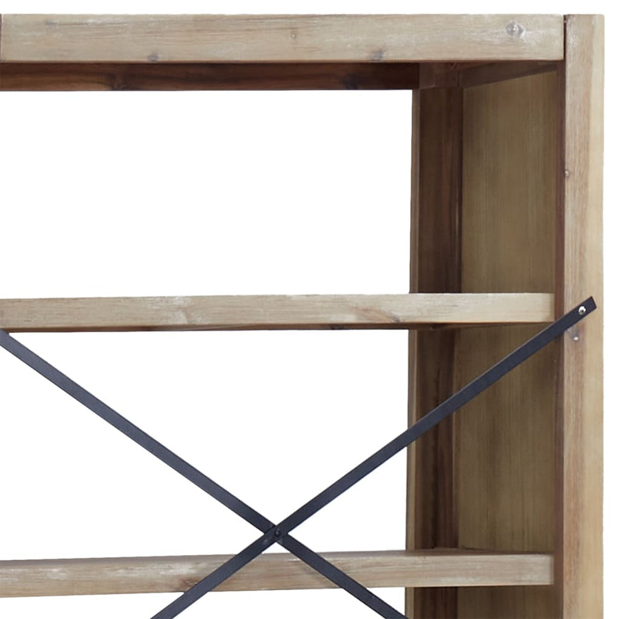 Boekenkast Met 4 Schappen 80X30X Massief Acaciahout 110 cm