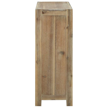 Boekenkast Met 3 Schappen 80X30X Massief Acaciahout 80 cm