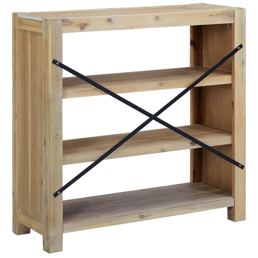 Boekenkast Met 3 Schappen 80X30X Massief Acaciahout 80 cm