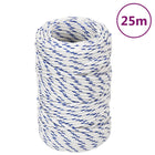 Boat rope 2 mm 25 m polypropylene white
