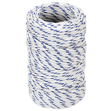Boottouw Polypropeen Wit En Blauw 2 mm 25 m