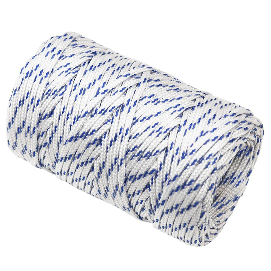 Boot Touw Polypropyleen Wit En Blauw 2 mm 500 m