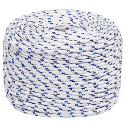 Boot Touw Polypropyleen Wit En Blauw 6 mm 250 m