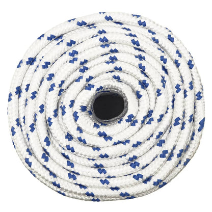 Boot Touw 2 Mm Polypropyleen Wit En Blauw 12 mm 25 m