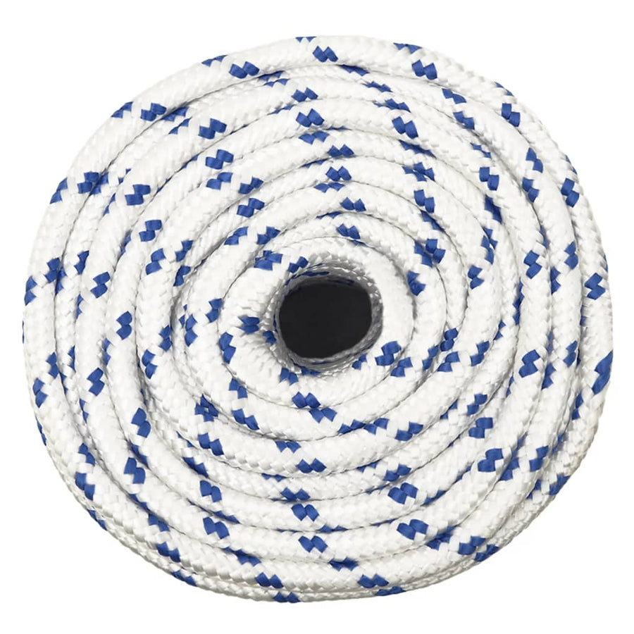 Boot Touw 2 Mm Polypropyleen Wit En Blauw 12 mm 25 m
