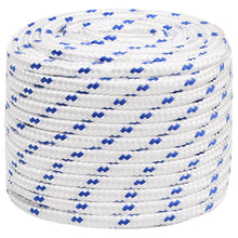 Boot Touw 8 Mm 00 M Polypropyleen Wit En Blauw 18 mm 100 m