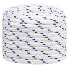 Boot Touw Polypropyleen Wit En Blauw 20 mm 50 m