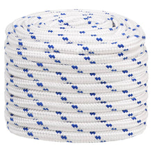 Boottouw 00 M Polypropyleen Wit En Blauw 20 mm 100 m