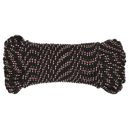 Boot Touw Polypropyleen Zwart En Rood 5 mm 250 m