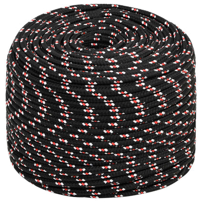 Boot Touw Polypropyleen Zwart En Rood 8 mm 250 m