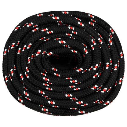 Boottouw 00 M Polypropyleen Zwart En Rood 20 mm 100 m
