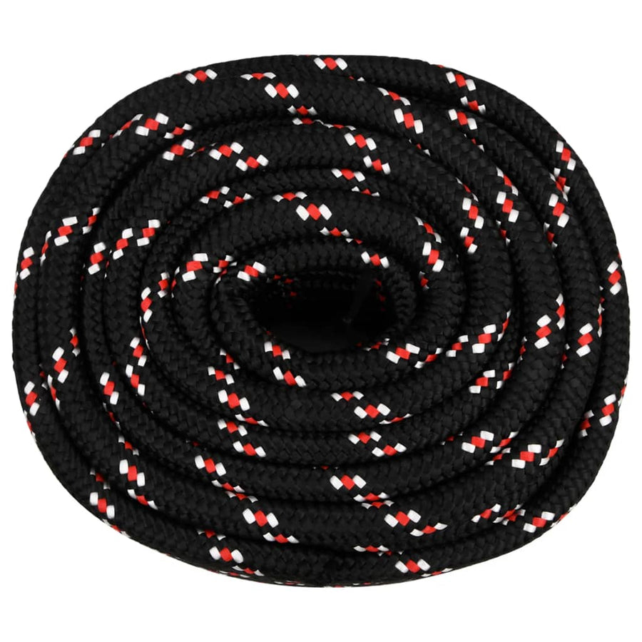 Boottouw 00 M Polypropyleen Zwart En Rood 20 mm 100 m