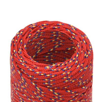 Boottouw Polypropyleen Rood 2 mm 25 m