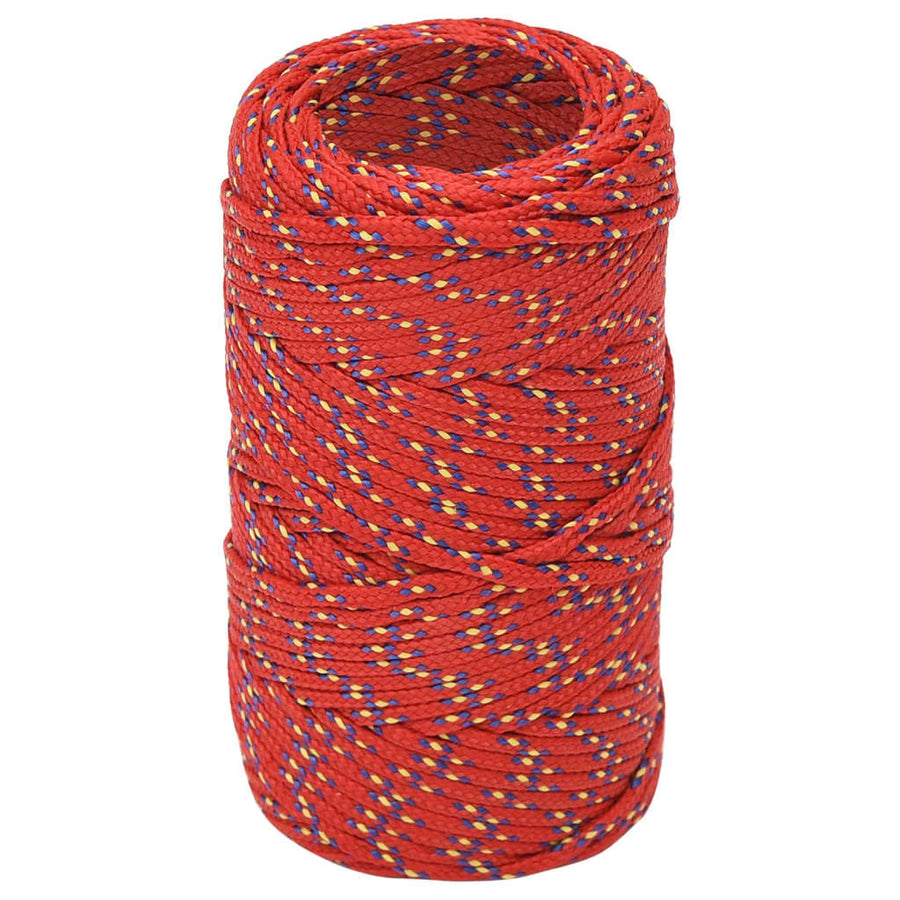 Boottouw Polypropyleen Rood 2 mm 50 m