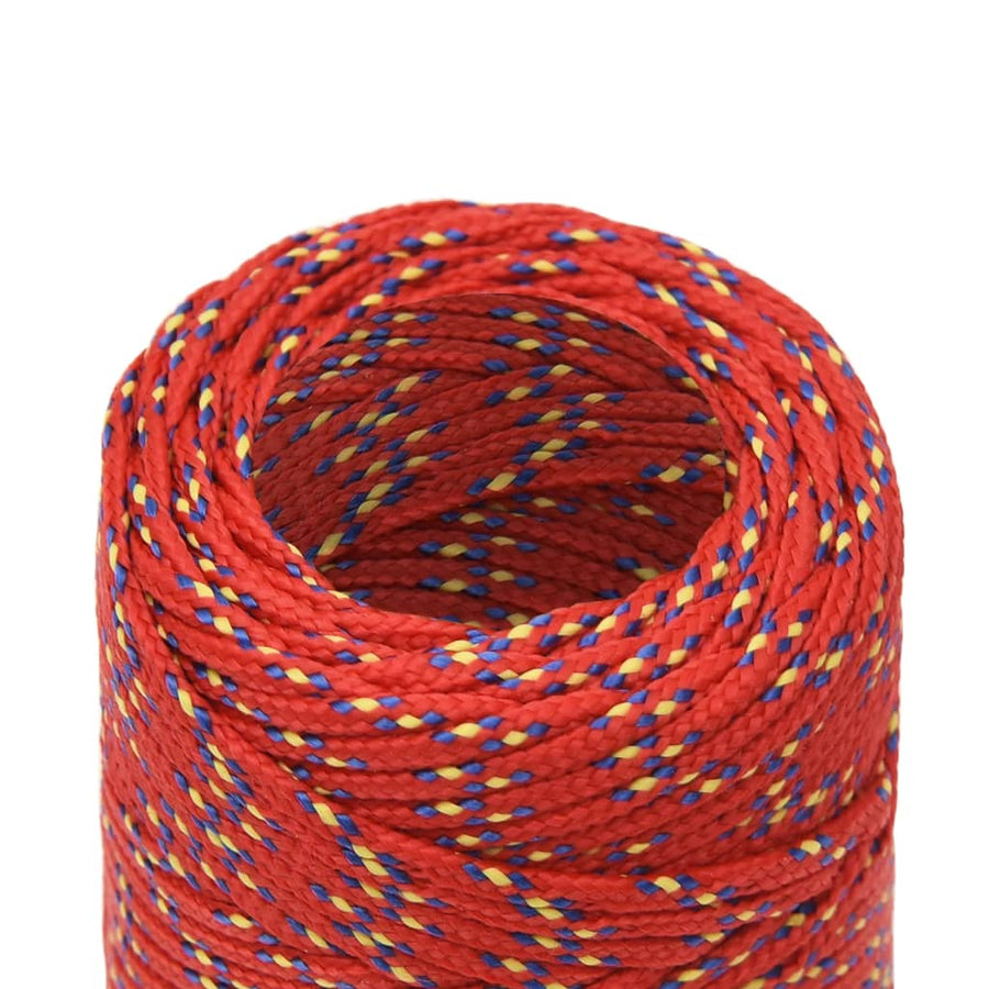 Boottouw Polypropyleen Rood 2 mm 50 m