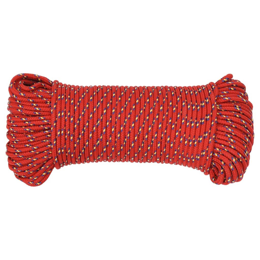 Boottouw Polypropyleen Rood 4 mm 250 m