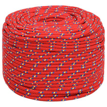Boottouw Polypropyleen Rood 8 mm 50 m