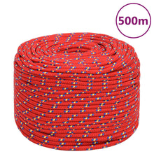 Boottouw 0 Mm Polypropyleen Rood 10 mm 500 m