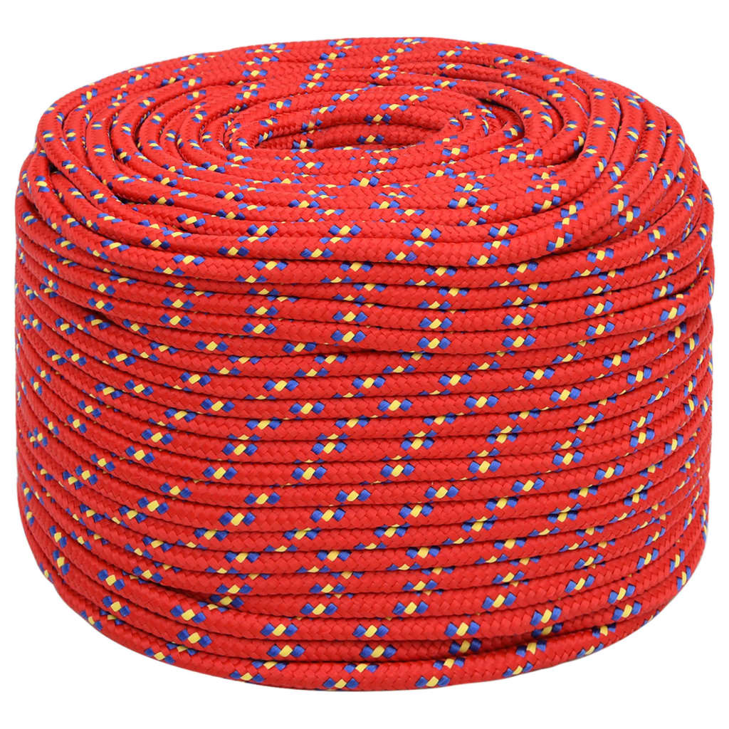 Boottouw 0 Mm Polypropyleen Rood 10 mm 500 m