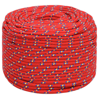 Boottouw 0 Mm Polypropyleen Rood 10 mm 500 m