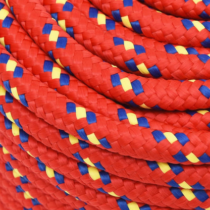 Boottouw 2 Mm Polypropyleen Rood 12 mm 25 m