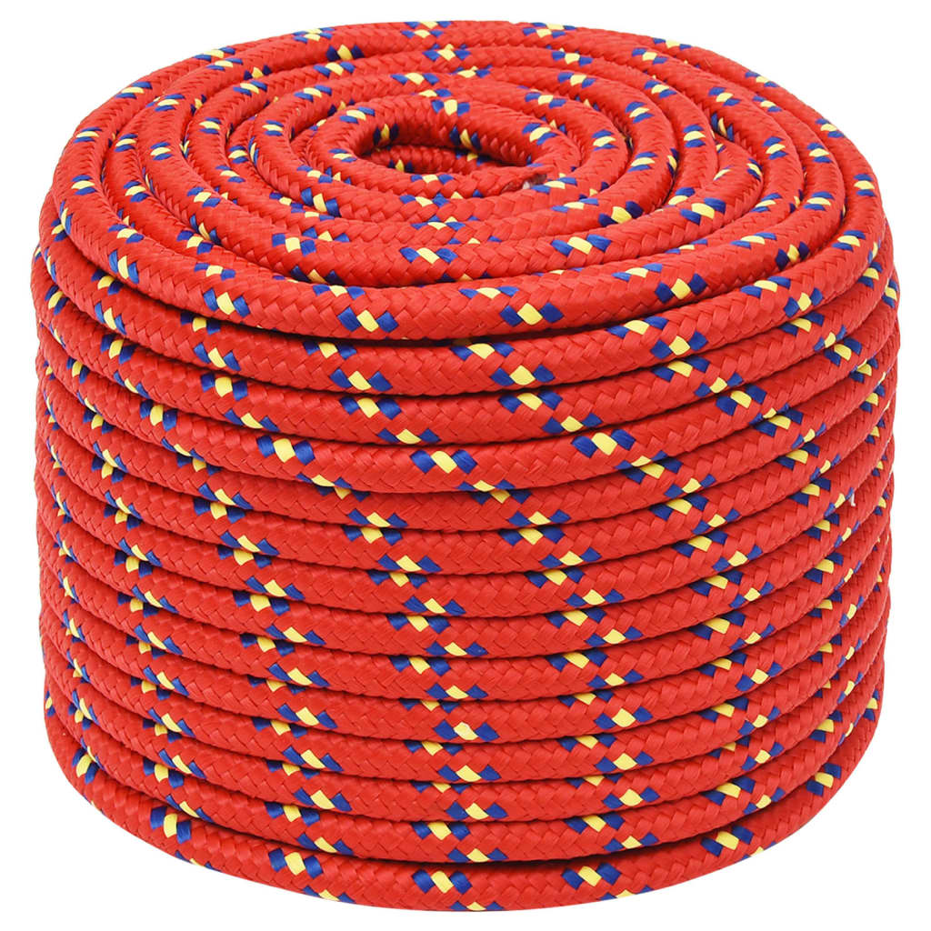 Boottouw 2 Mm 00 M Polypropyleen Rood 12 mm 100 m