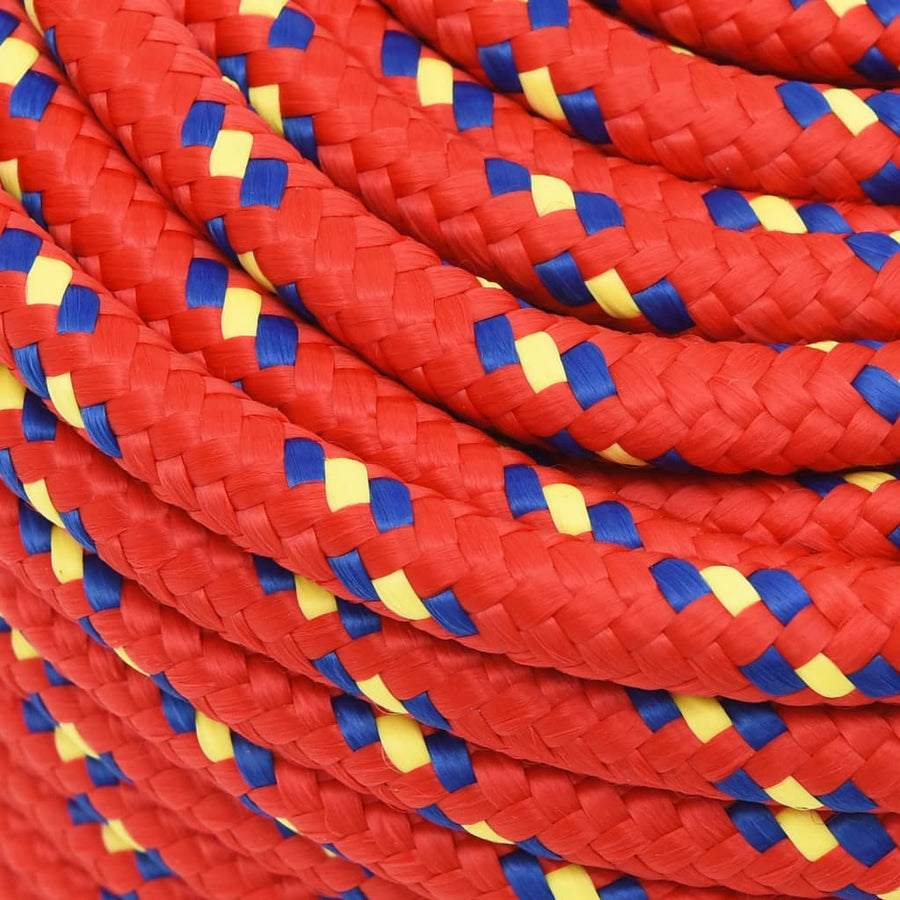 Boottouw 2 Mm 00 M Polypropyleen Rood 12 mm 100 m