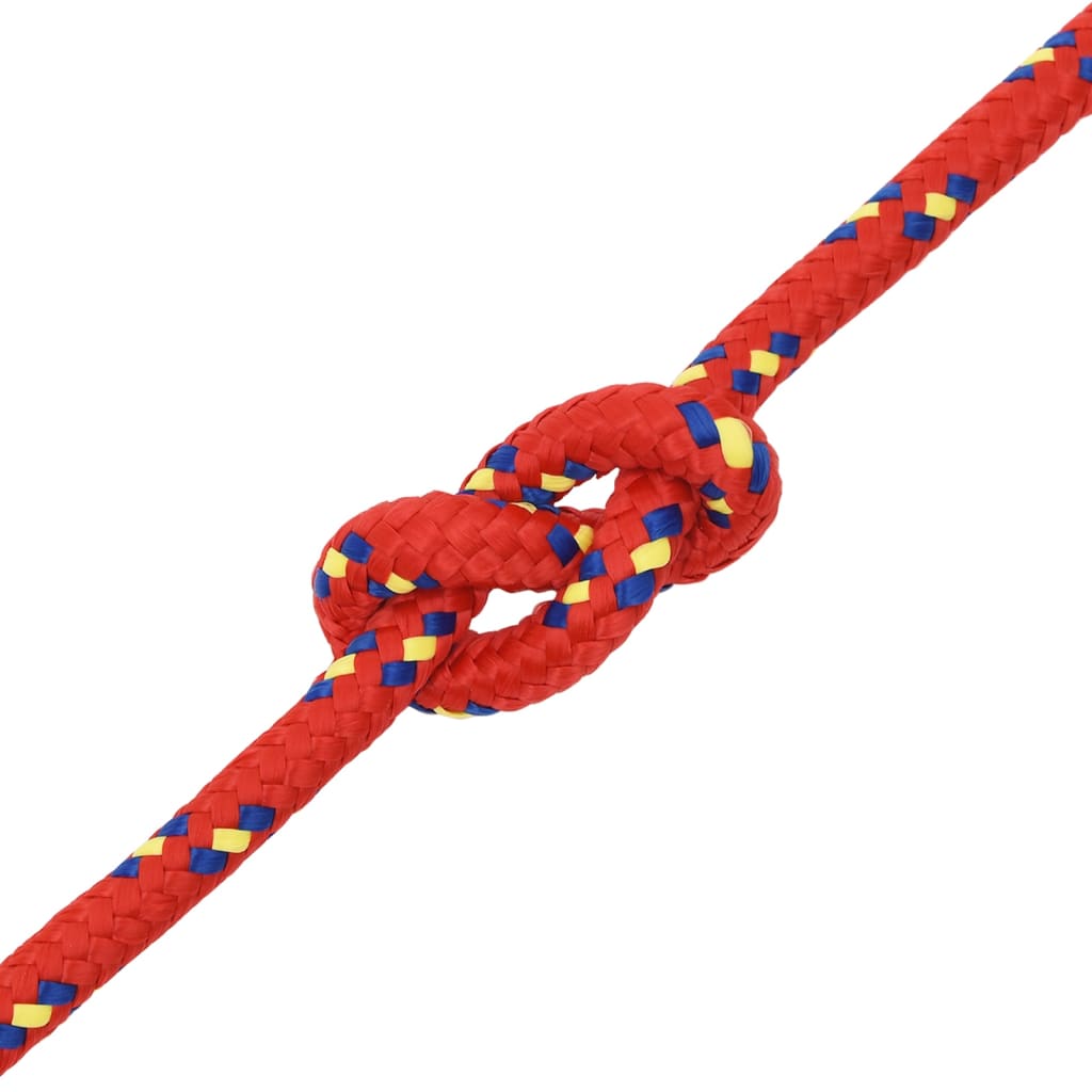 Boottouw 2 Mm 00 M Polypropyleen Rood 12 mm 100 m