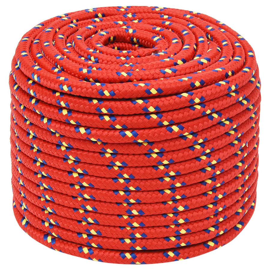 Boottouw 4 Mm 00 M Polypropyleen Rood 14 mm 100 m