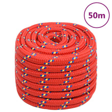 Boottouw Polypropyleen Rood 20 mm 50 m