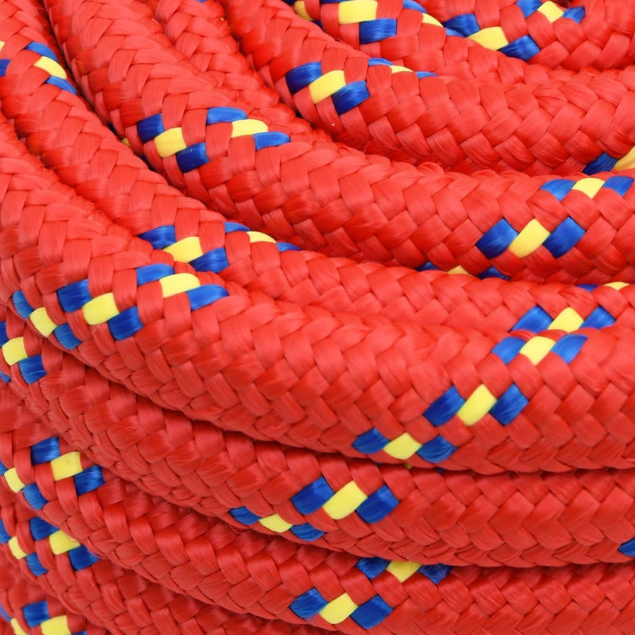 Boottouw Polypropyleen Rood 20 mm 50 m
